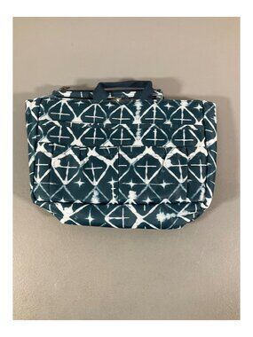 Lug Chariot-DIAMOND NAVY Quilted Organizer Bag Set with Multiple Compartments an